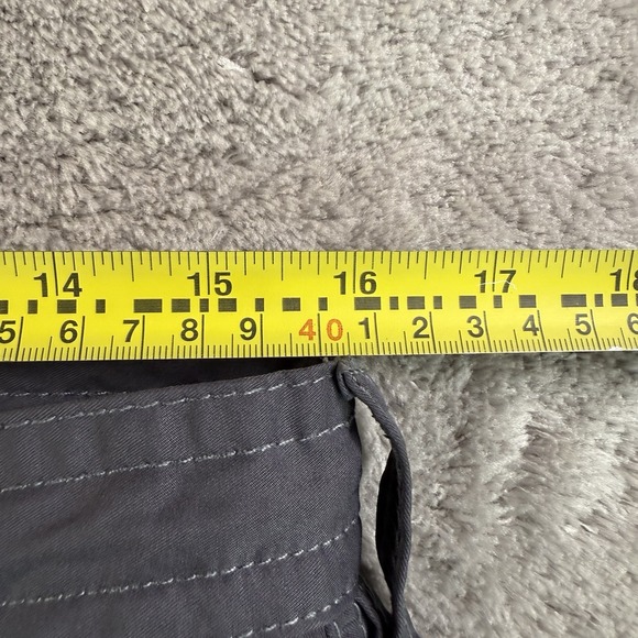 mnml Tech Cargo Pants Mens M Gray Tactical Utility Multi Pocket Streetwear Poly - Picture 4 of 8